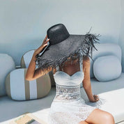 Chapeau de Paille tressé Femme | Amalii