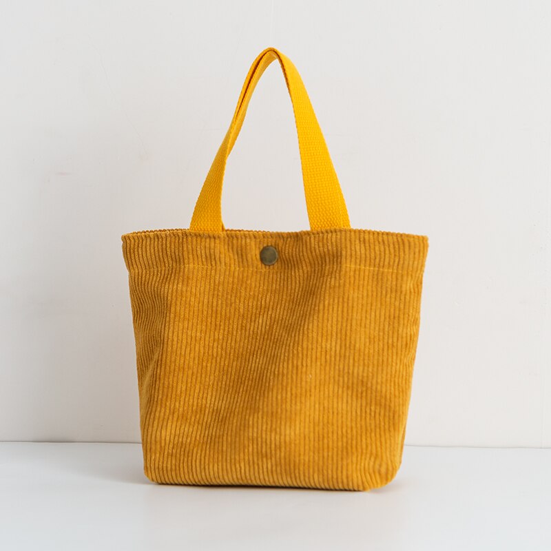 Tote Bag Femme en Velours Côtelé Femme |  Amalii