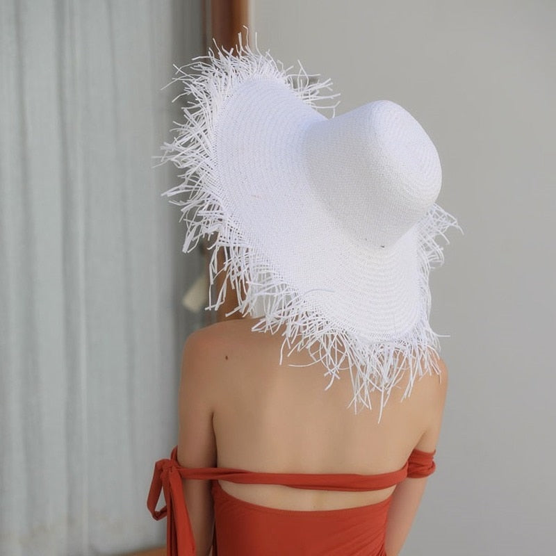 Chapeau de Paille tressé Femme | Amalii