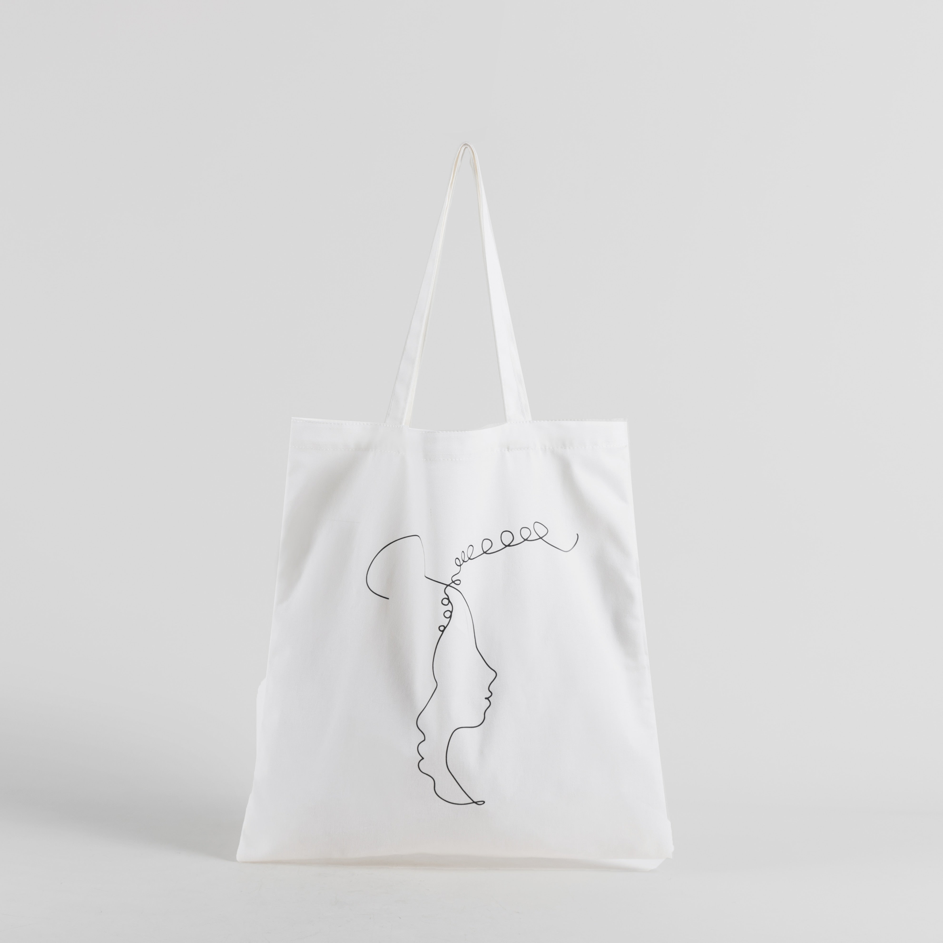 Tote Bag Décoration Fleur en Toile Femme | Amalii