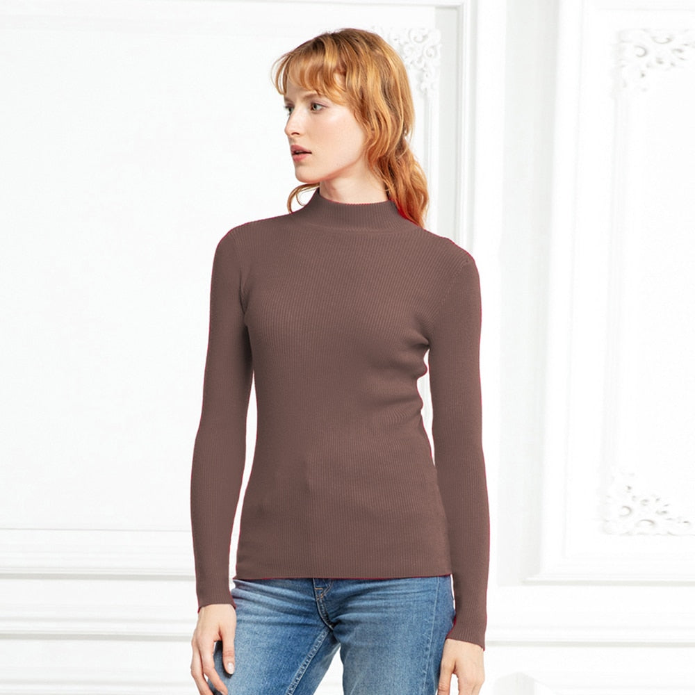 Pull Slim en Coton Recomposé Femme | Amalii