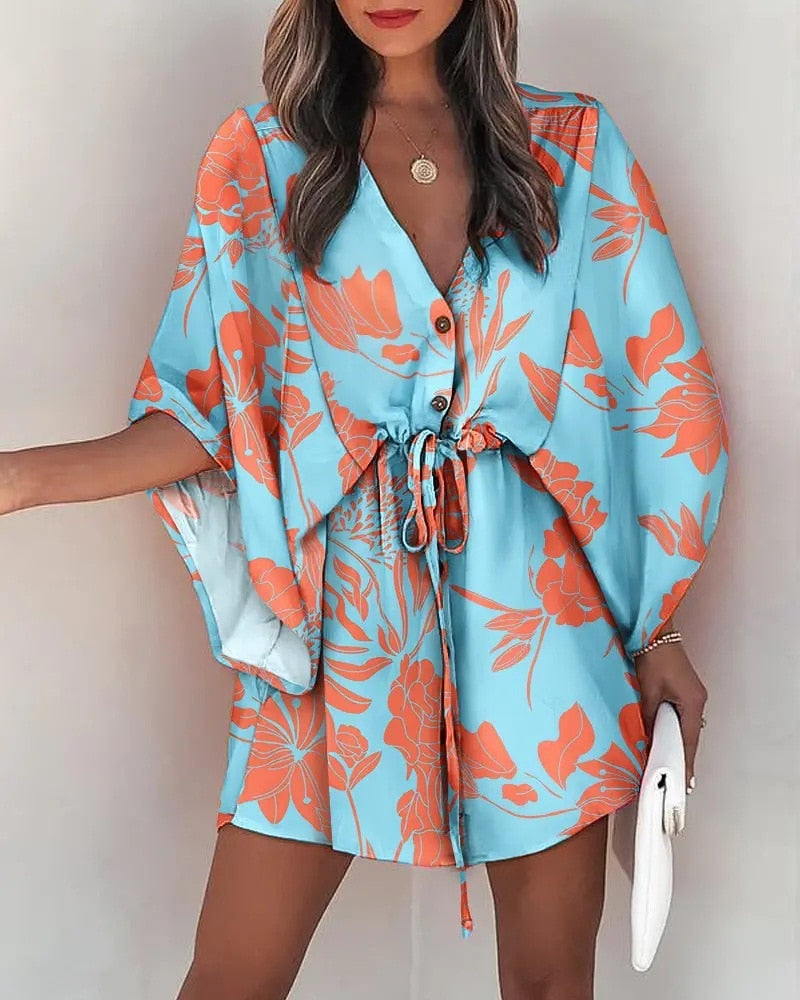 Robe Décoration Fleur Femme | Amalii