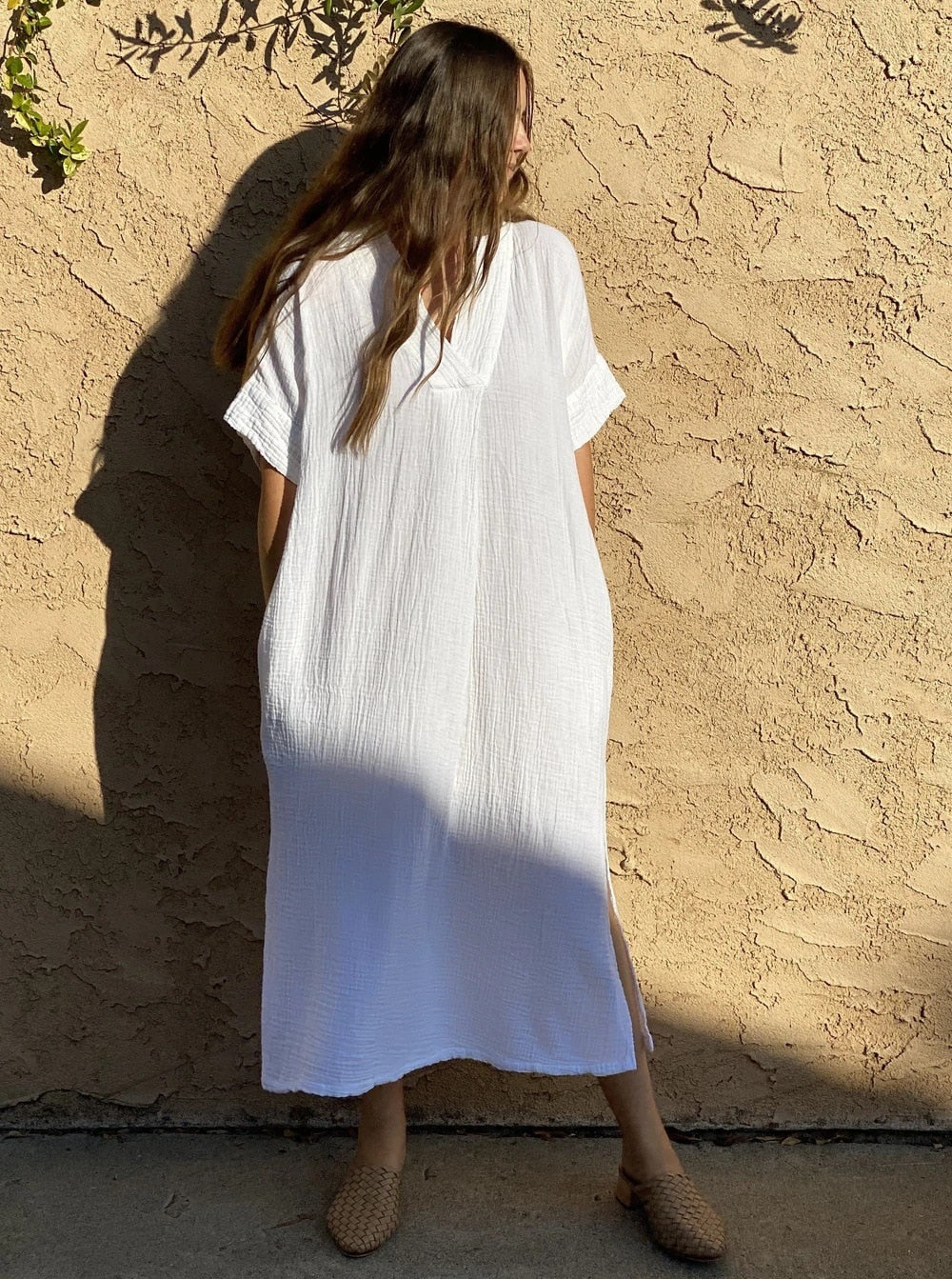 Robe de Plage Blanche Femme | Amalii