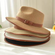 Chapeau Paille été Femme Style Panama | Amalii