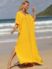 Robe de Plage Chic Noire Femme | Amalii