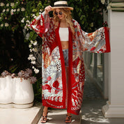 Kimono Chic de Plage Inspiration Japonaise | Amalii