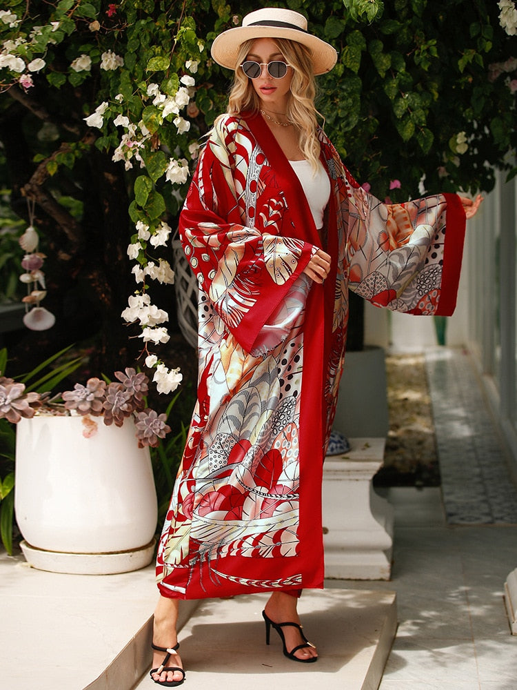 Kimono Chic de Plage Inspiration Japonaise | Amalii