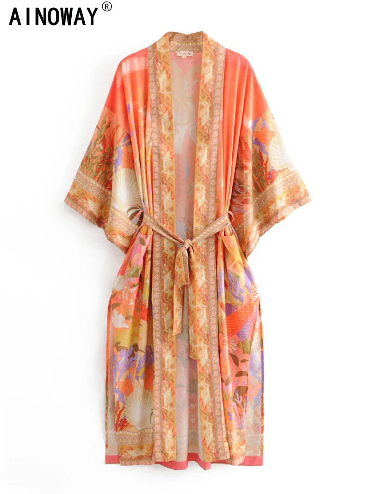 Bohemian Beach Kimono | Amalii